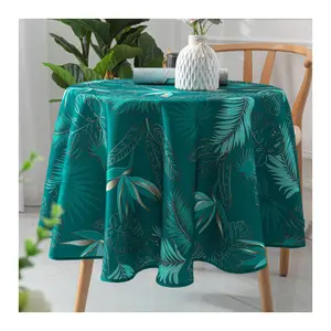 Rund fläckresistent bordsduk Univers Décor Vahina image-0