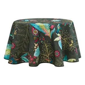 Okrągły obrus odporny na plamy Univers Décor Colibri image-0