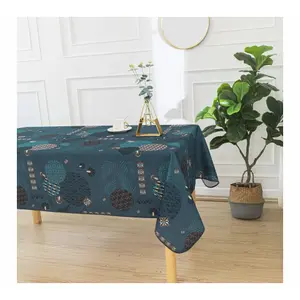 Mantel rectangular estampado para evitar manchas Univers Décor Vickie image-0