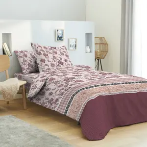 Komplettpaket aus Bettdecke und Spannbettlaken Univers Décor image-0