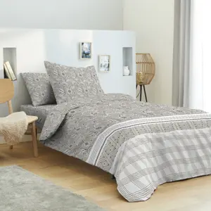 Komplettpaket aus Bettdecke und Spannbettlaken Univers Décor image-0