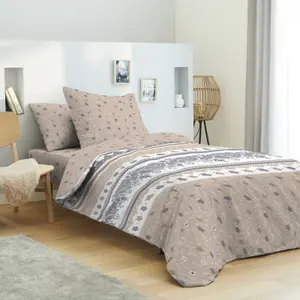 Komplettpaket aus Bettdecke und Spannbettlaken Univers Décor image-0