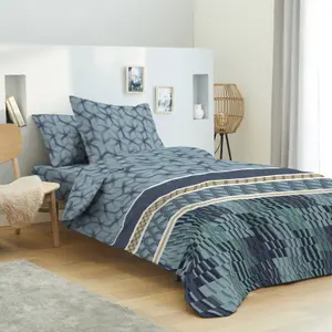 Komplettpaket aus Bettdecke und Spannbettlaken Univers Décor image-0