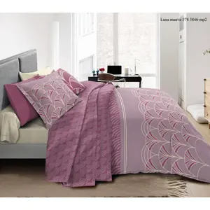 Full comforter cover and fitted sheet pack Univers Décor image-1