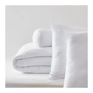 Set aus Bettdecke und 2 Kopfkissen + Polochon aus Mikrofaser mit Anti-Milben-Behandlung Univers Décor Douceur Soft & Care image-1