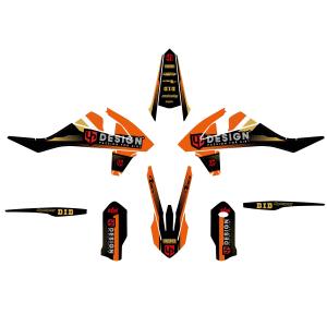 Motorcycle decoration kit UP Design Spike Ktm Exc / Exc-F (2017-2019)