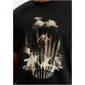 Oversized T-Shirt Upscale Flashing Lights image-3