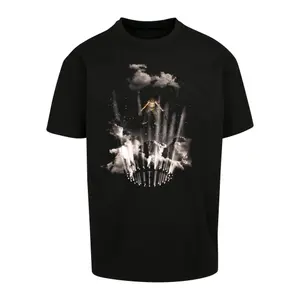 Oversized T-Shirt Upscale Flashing Lights image-4
