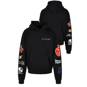 Oversized hooded sweatshirt Upscale NY Homage image-3