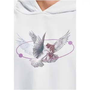 Oversized hooded sweatshirt Upscale Vive La Liberte image-6