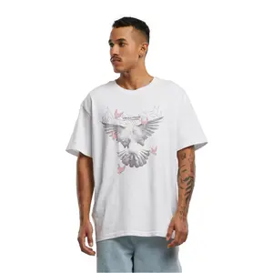 Oversized T-Shirt Upscale Doves image-0
