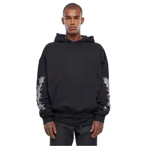 Oversized hooded sweatshirt Upscale God Loyalty Love Ultra image-0