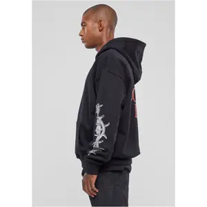 Oversized hooded sweatshirt Upscale God Loyalty Love Ultra image-1