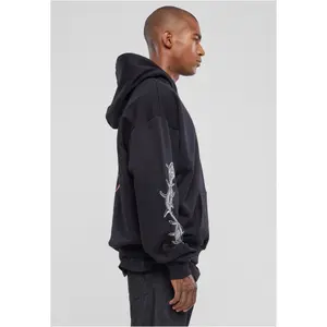 Oversized hooded sweatshirt Upscale God Loyalty Love Ultra image-3