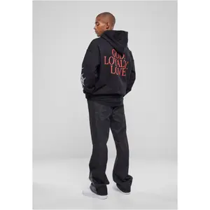 Oversized hooded sweatshirt Upscale God Loyalty Love Ultra image-5