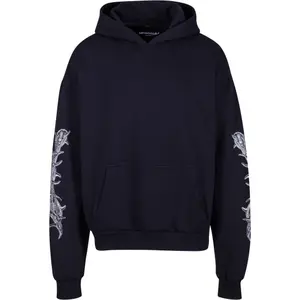 Oversized hooded sweatshirt Upscale God Loyalty Love Ultra image-6
