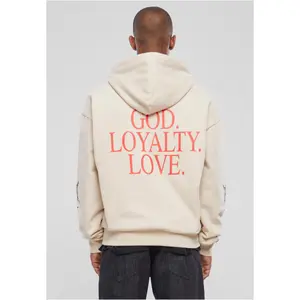 Oversized hooded sweatshirt Upscale God Loyalty Love Ultra image-2