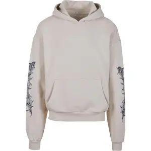 Oversized hooded sweatshirt Upscale God Loyalty Love Ultra image-5