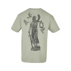 Oversized justice T-shirt Upscale image-1