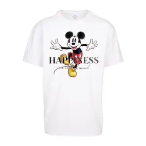 Oversized T-shirt Upscale Disney 100 Mickey Happiness image-0