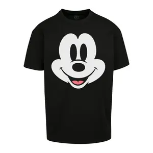 T-shirt sobredimensionada Upscale Disney 100 Mickey Face image-0