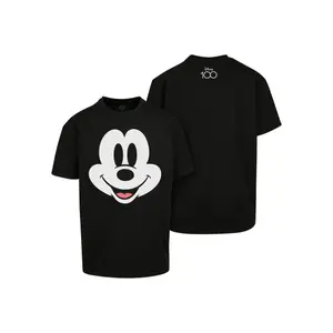T-shirt sobredimensionada Upscale Disney 100 Mickey Face image-1