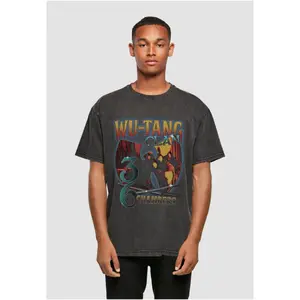 Oversized T-shirt Upscale Wu Tang 36 Chambers Acid Was image-2