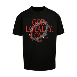 Oversized T-shirt Upscale God Loyalty Love image-0