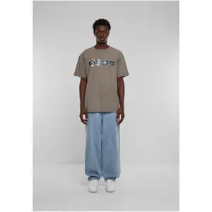 Oversized T-shirt Upscale Cagedchrome Acid Heavy image-1