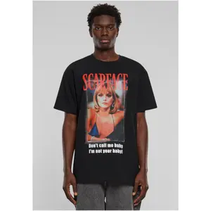 Overdimensioneret T-shirt Upscale Scarface Don't Call Me Baby image-1