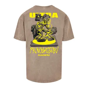 T-shirt oversize lourde Upscale Ultraprovocateur Acid image-3