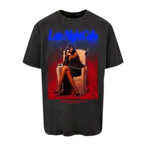 T-shirt oversize Upscale Late Night Calls Acid Heavy image-0