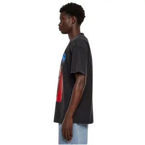 T-shirt oversize Upscale Late Night Calls Acid Heavy image-5