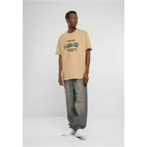 T-shirt med överdimensionerad storlek Upscale Home Heavy image-2