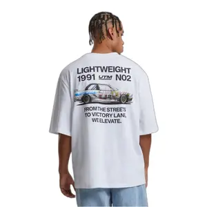 Oversized sleeve T-shirt Upscale Motorsport image-2