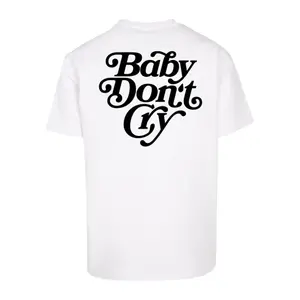 T-shirt oversize Upscale Baby Don´t Cry image-3