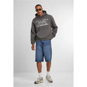 Fluffy hooded sweatshirt Upscale Make It Legendary image-2