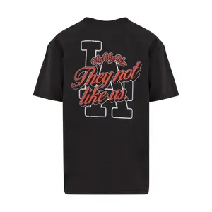 Oversized T-shirt Upscale L,A Not Like Us image-2
