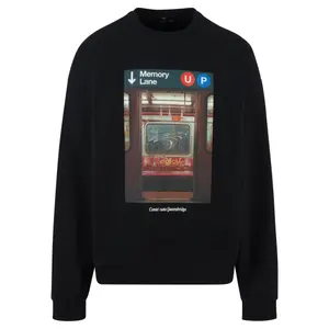 Oversized sweatshirt Upscale Memory Lane image-0