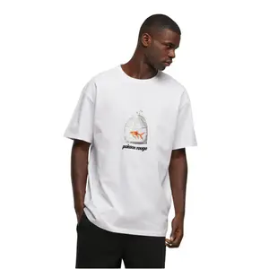 Oversized T-shirt Upscale Poisson Rouge heavy image-1