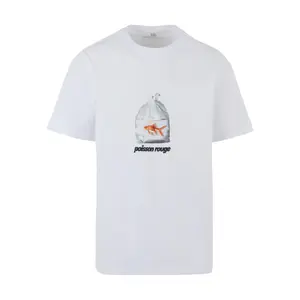 Oversized T-shirt Upscale Poisson Rouge heavy image-0
