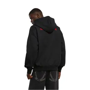 Oversized hooded sweatshirt Upscale World Wide heavy image-4