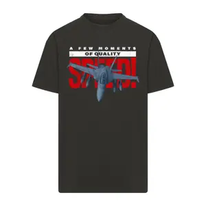 Oversized T-shirt Upscale Speed Jet image-0