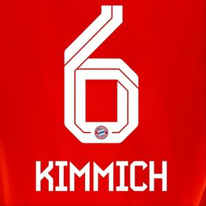 Flocage Heim Bayern München Bundesliga KIMMICH #6 2025/26