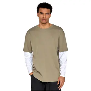 Oversized long-sleeve T-shirt Urban Classics Shaped Double image-1