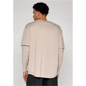 Oversized long-sleeve T-shirt Urban Classics Shaped Double image-3