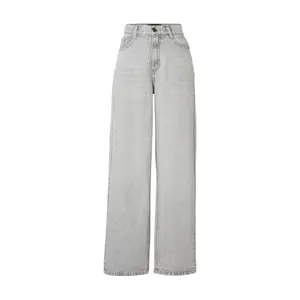 Wide Leg Women's Jeans Urban Classics High Waist 90´S image-0