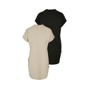 Women's t-shirt dress Urban Classics Rainbow (x2) image-2