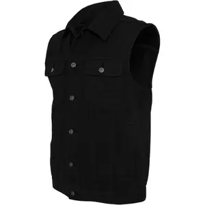 Sleeveless denim jacket large sizes Urban Classics image-2