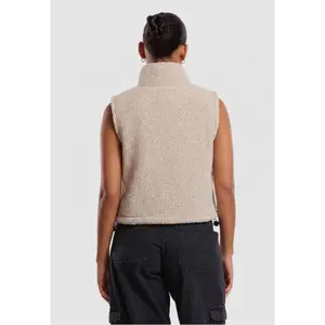 Chaleco polar para mujer Urban Classics Sherpa image-1
